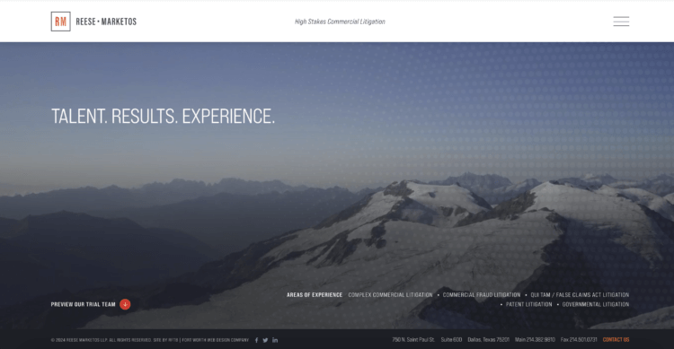 best law firm websites